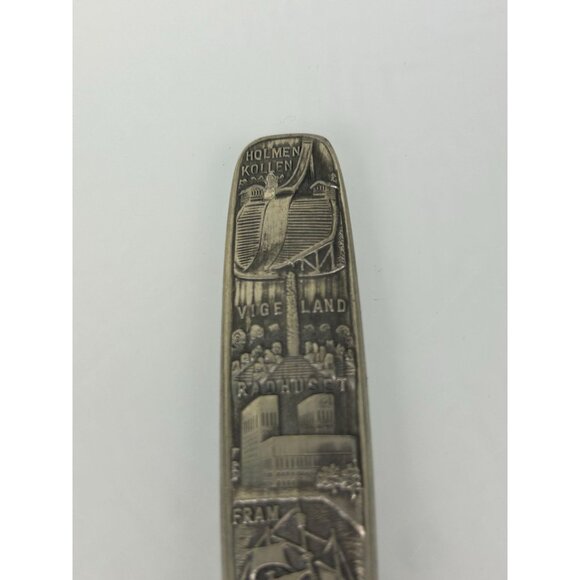 OSLO Pewter Made in Norway Pie Server Serving Utensil Kitchen Tool - Picture 3 of 13